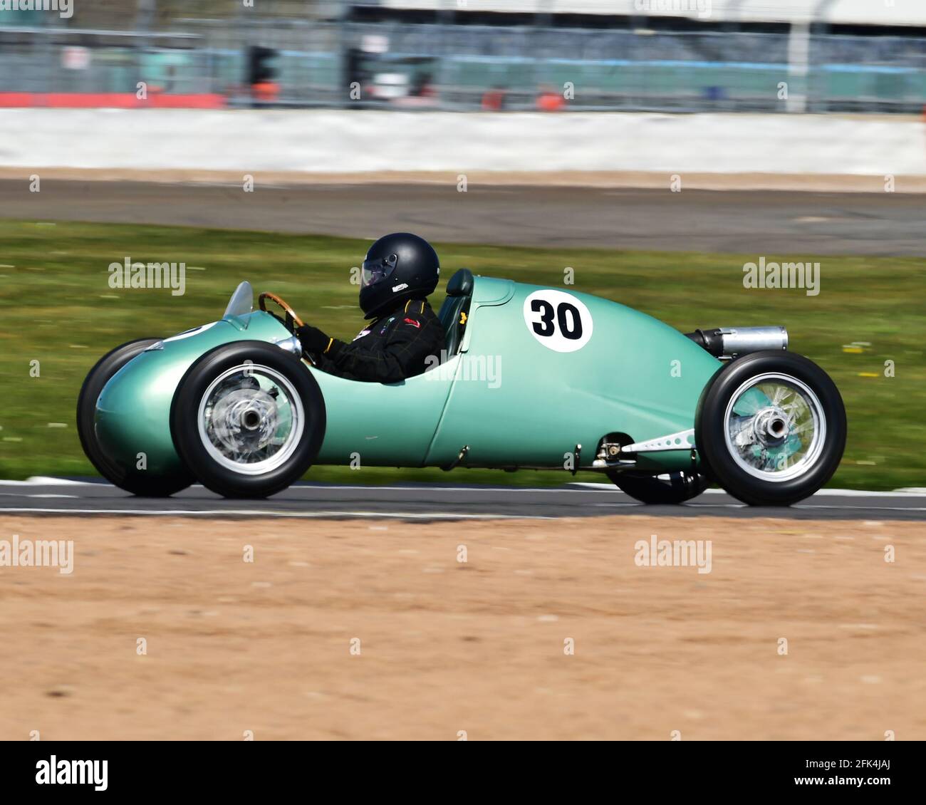 Charles Reynolds, Kieft CK53, Formel 3, 500 Owners Association, VSCC Spring Start Meeting, Silverstone, Northamptonshire, England, 17. April 2021. Stockfoto