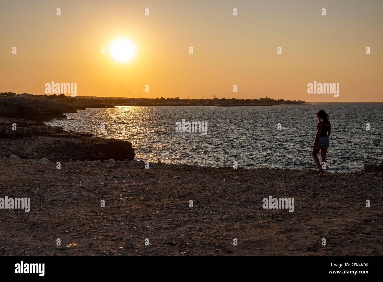 Italien apulien Stockfoto