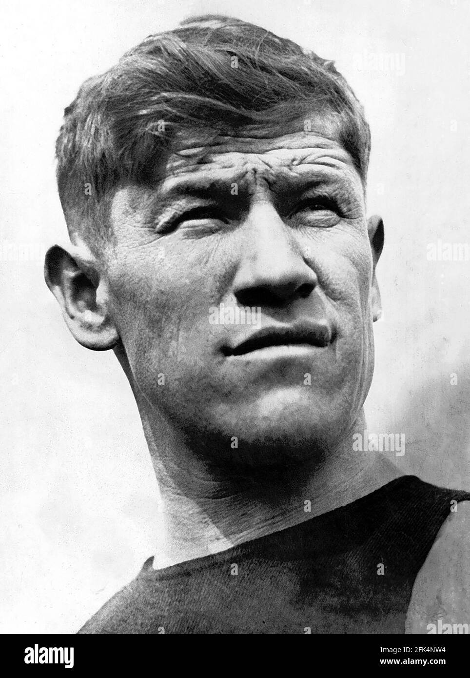 Jim Thorpe. Porträt des amerikanischen Athleten und Olympiasiegers James Francis Thorpe (1887-1953), 1912 Stockfoto