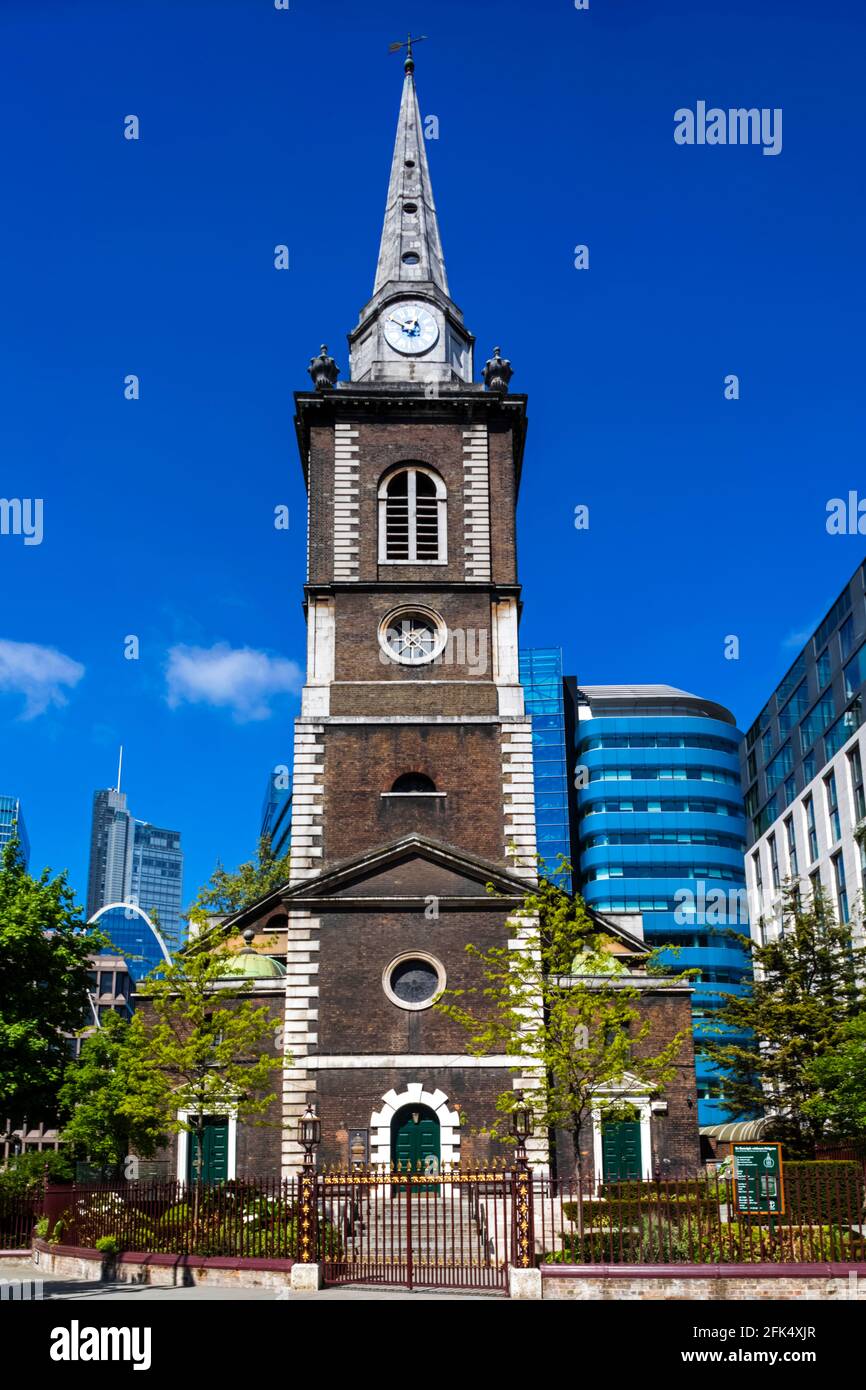 England, London, City of London, Aldgate, Saint Botolph without Church *** Lokale Bildunterschrift *** Großbritannien, Großbritannien, Großbritannien, Großbritannien, Englisch, Stockfoto