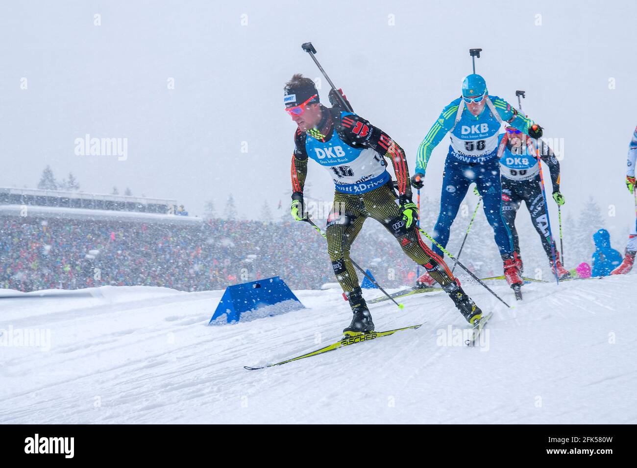 Biathlon-Weltcup in Ruhpolding Stockfoto