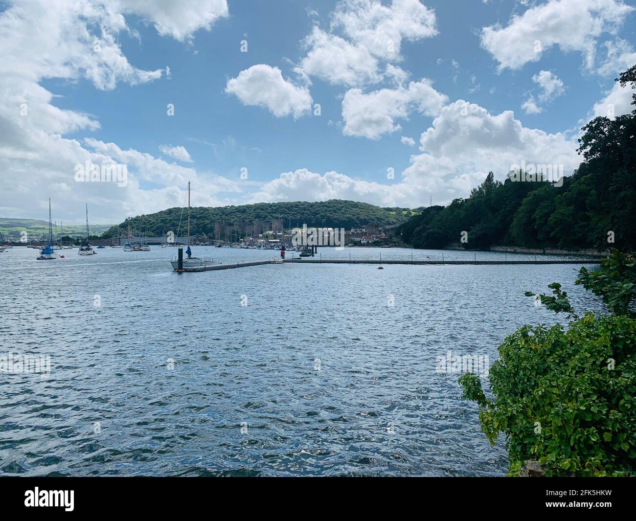 Wales, Strand, Meer, Landschaft Stockfoto