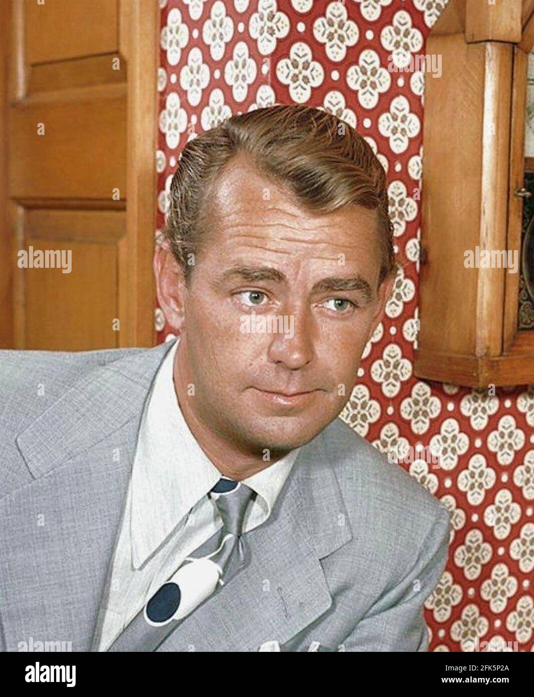 ALAN LADD (1913-1964) amerikanischer Filmschauspieler um 1960 Stockfoto