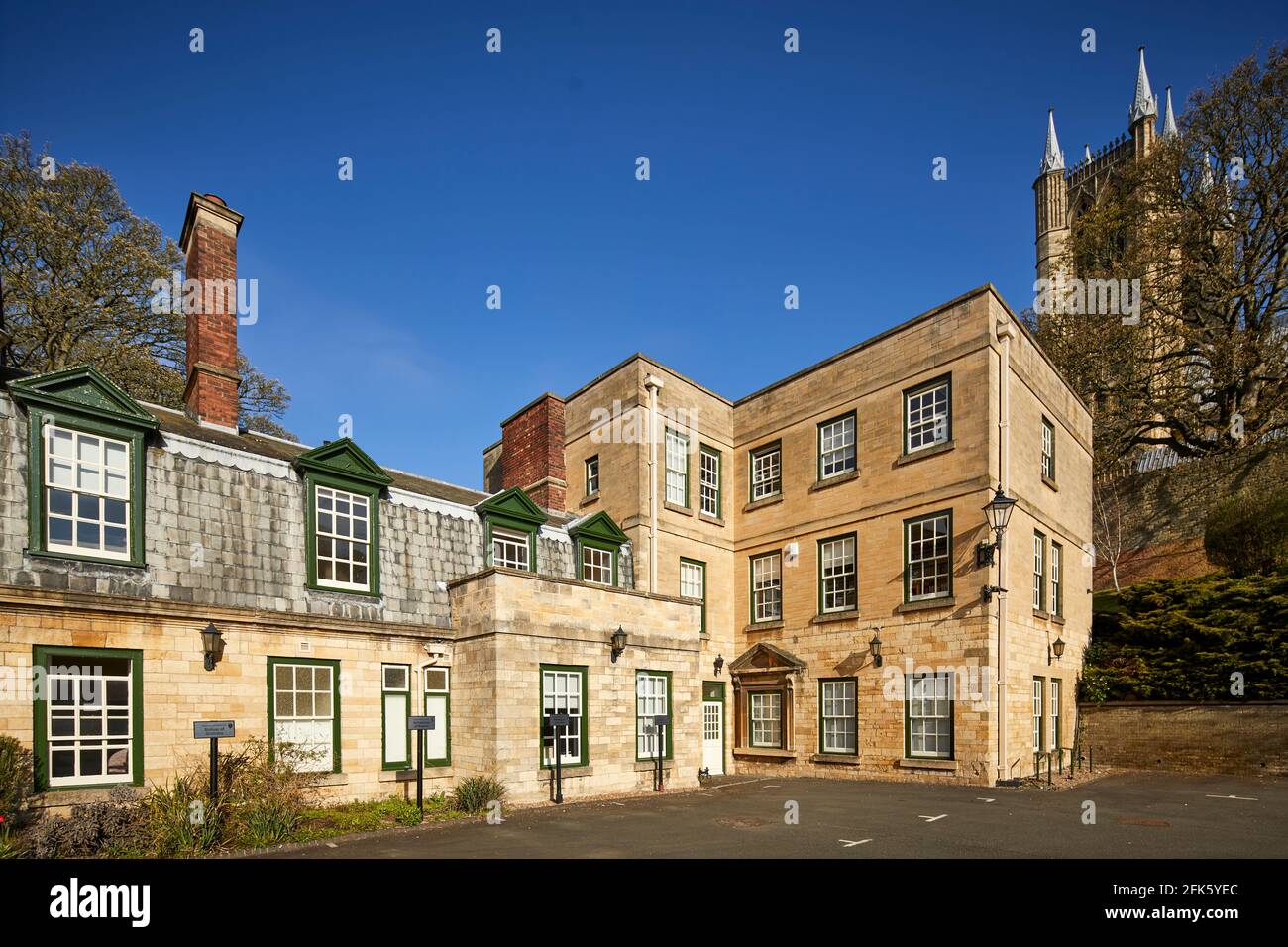 Lincoln, Lincolnshire, East Midlands, Cathedral Church of the Blessed Virgin Mary of Lincoln Bistum Lincoln Stockfoto