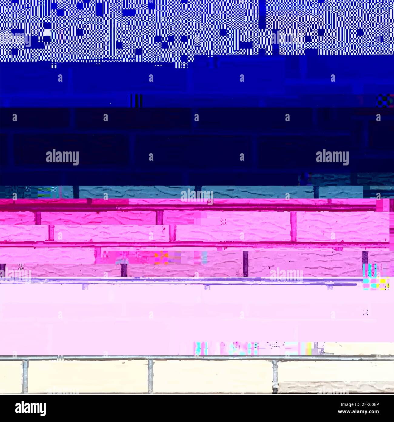 Abstrakter Grlitch-Hintergrund Stock Vektor