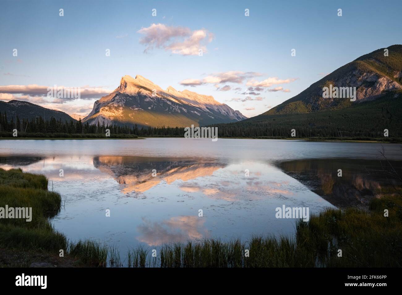 Banff National Park Canada Mountain Stockfoto