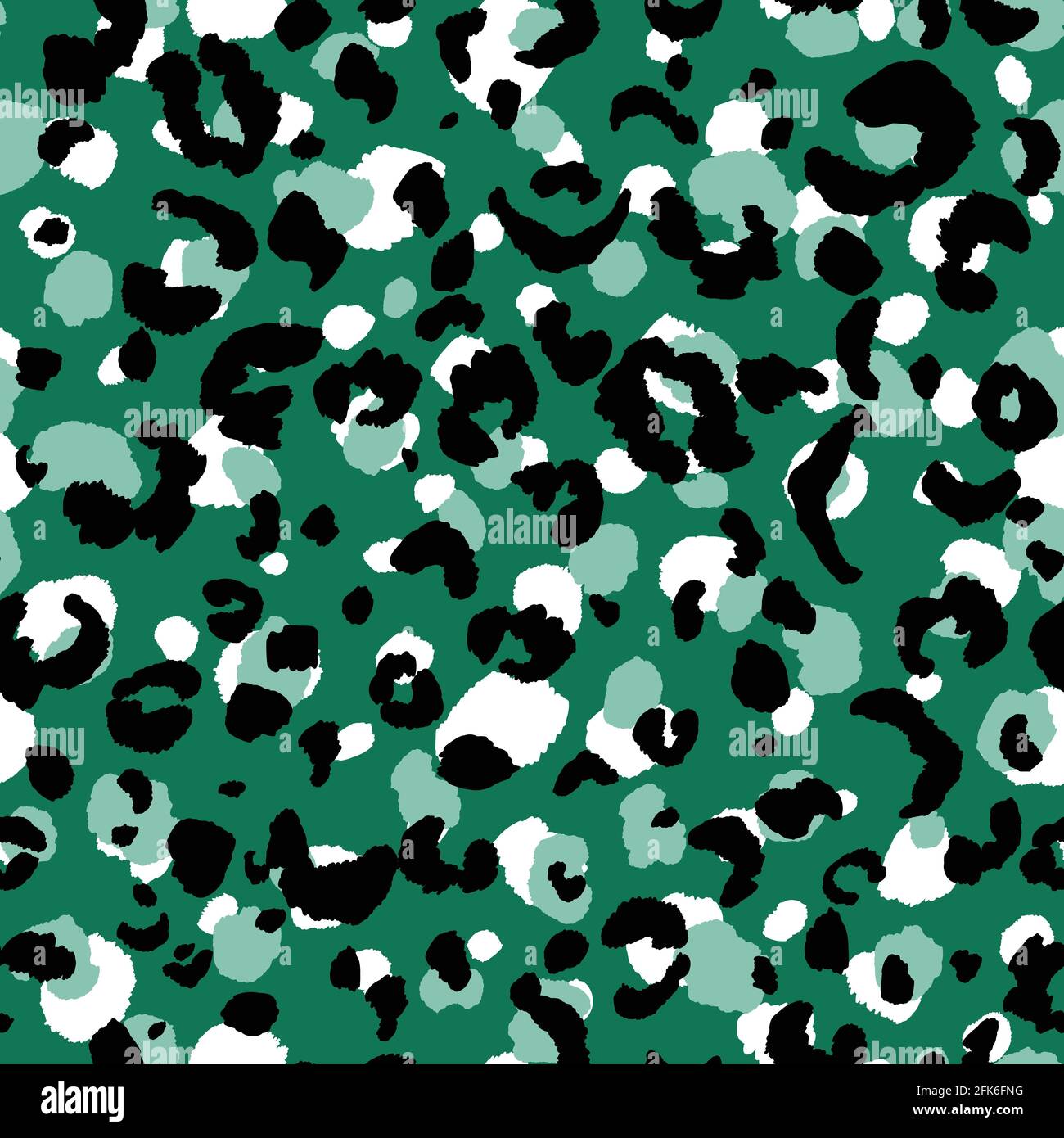 Abstraktes Modernes Leopardenmuster Tiere Trendy Hintergrund Grun Und Schwarz Dekorative Vektor Stock Illustration Fur Druck Karte Postkarte Stock Vektorgrafik Alamy