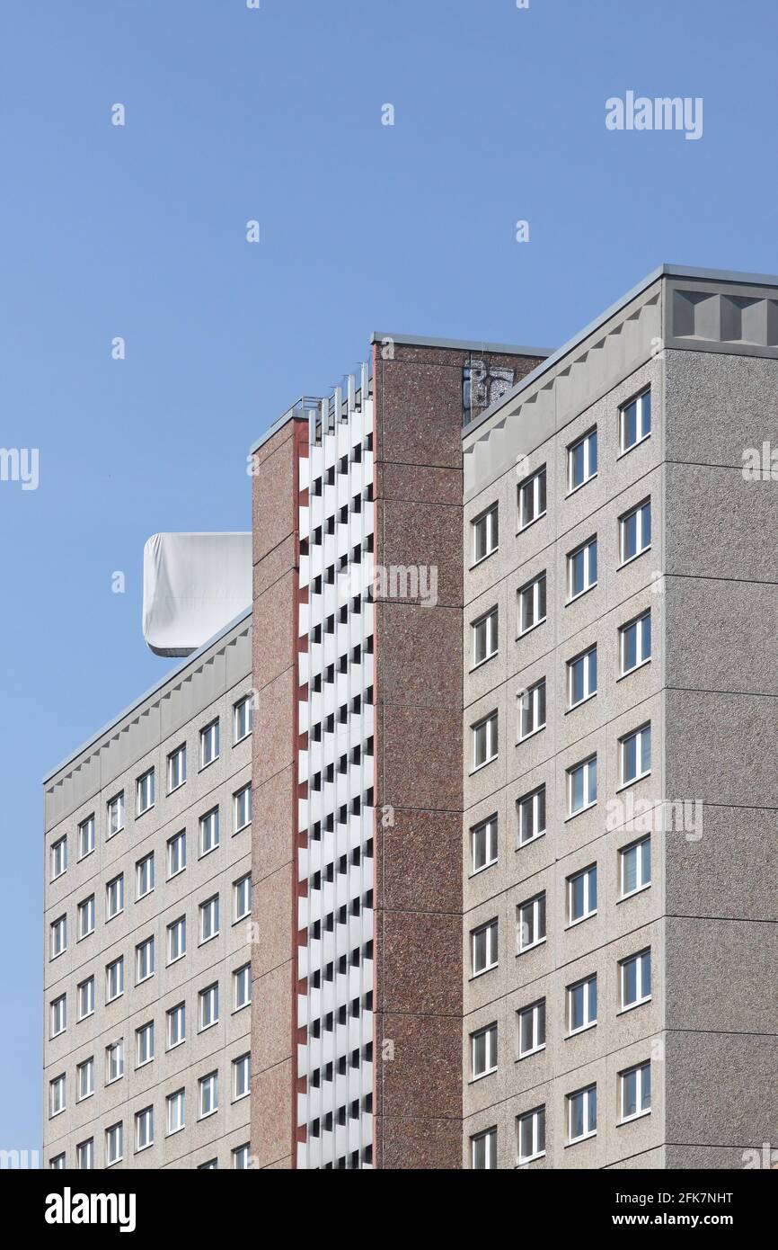 Berlin, Deutschland - 5. September 2014: Ehemalige Stasi-Zentrale in Berlin, Deutschland Stockfoto Berlin, Deutschland - 5. September 2014: Ehemalige Stasi-Zentrale in Berlin, Deutschland Stockfoto