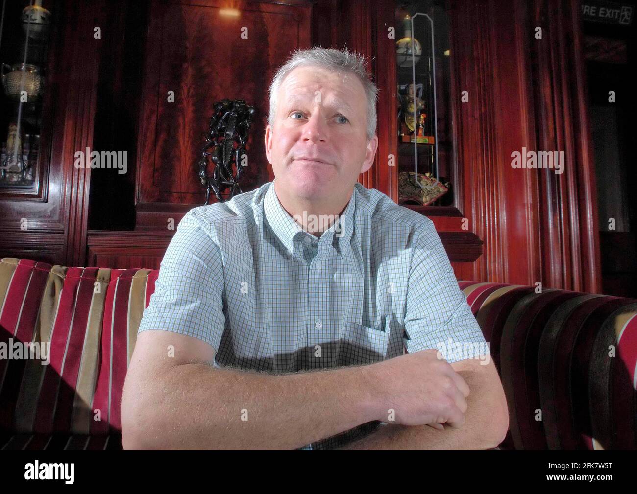 SANDY LYLE 24/1/2008. BILD DAVID ASHDOWN Stockfoto