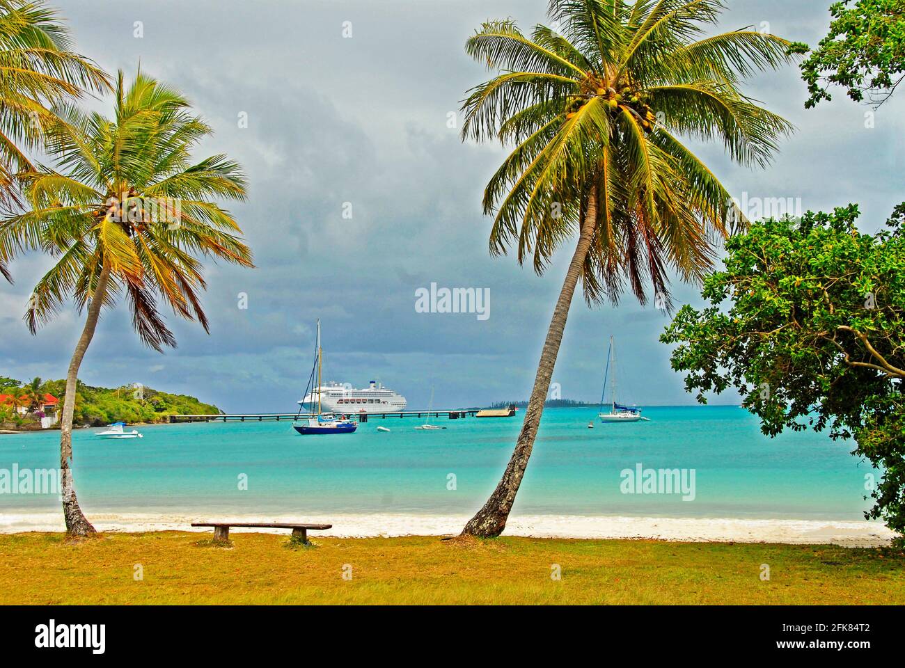 Kuto Bay, Pines Island, Neukaledonien, Frankreich Stockfoto