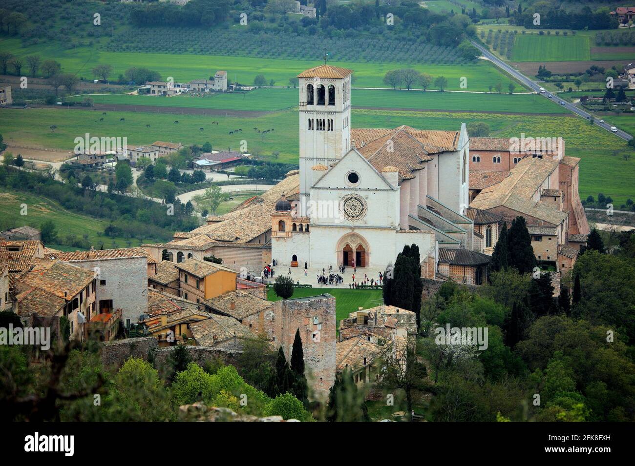 Die Kirche Santa Maria Maggiore Taufkirche Des Franz Von Assisi 