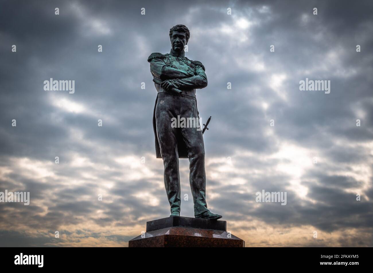 Sankt Petersburg, Russland 28. September 2019 Ivan Kruzenschtern