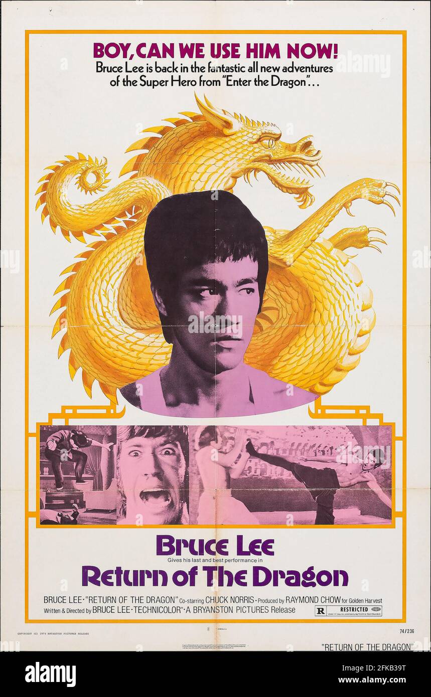 Way Of The Dragon Bruce Lee Stockfotos Und Bilder Kaufen Alamy