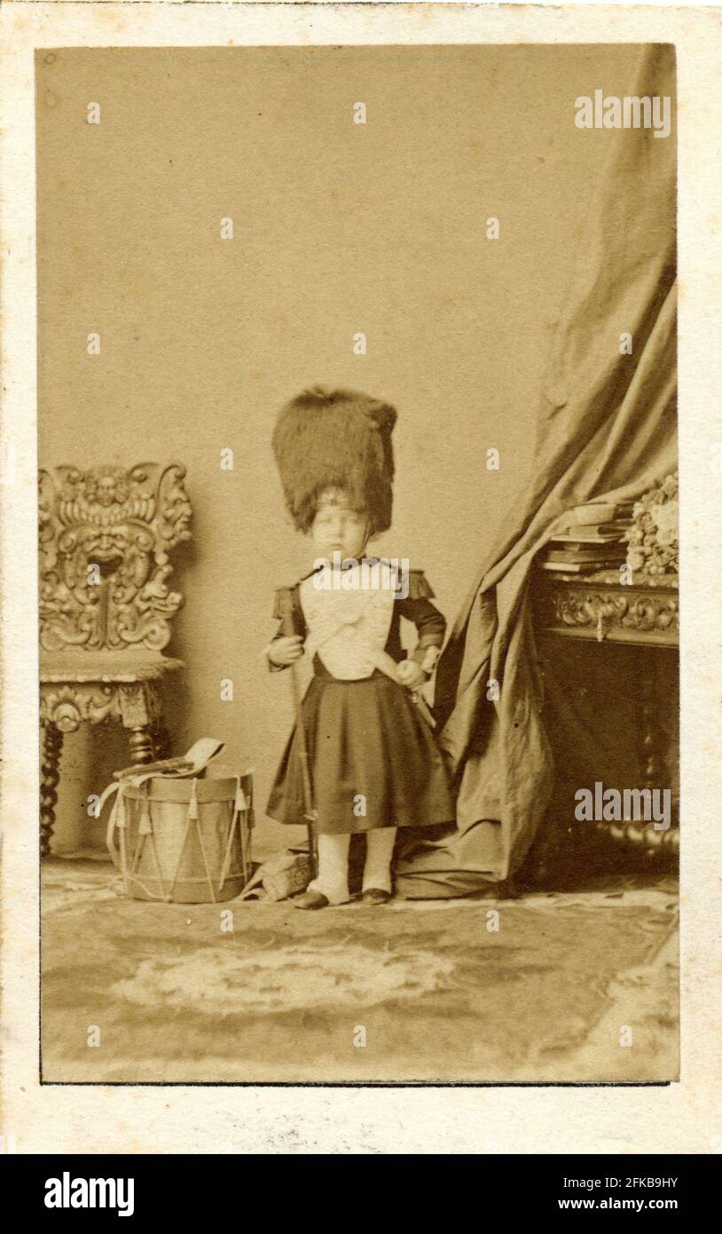 Louis Napoleon Eugène Jean Joseph Bonaparte (1856-1879). Sohn Napoleons III. Und Eugénie de Montijo, Gräfin von Teba (Kaiserin der Franzosen). Paris, Fondation Napoléon Stockfoto