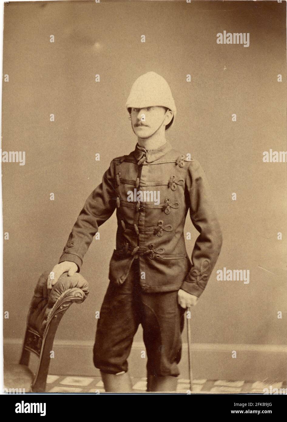 Louis Napoleon Eugène Jean Joseph Bonaparte (1856-1879). Sohn Napoleons III. Und Eugénie de Montijo, Gräfin von Teba (Kaiserin der Franzosen). Paris, Fondation Napoléon Stockfoto