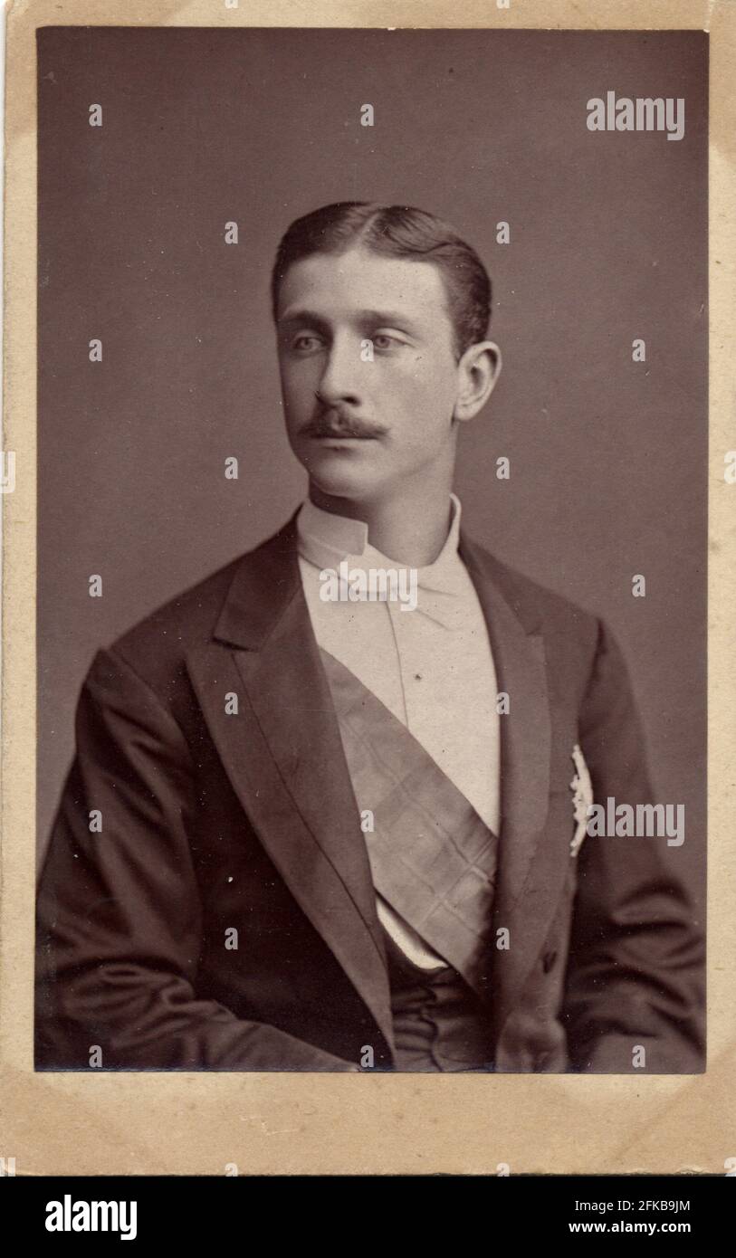 Louis Napoleon Eugène Jean Joseph Bonaparte (1856-1879). Sohn Napoleons III. Und Eugénie de Montijo, Gräfin von Teba (Kaiserin der Franzosen). Paris, Fondation Napoléon Stockfoto