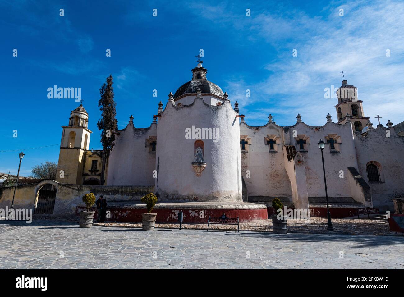 Das Heiligtum der Pilgerstadt Atotonilco, UNESCO-Weltkulturerbe, Guanajuato, Mexiko, Nordamerika Stockfoto