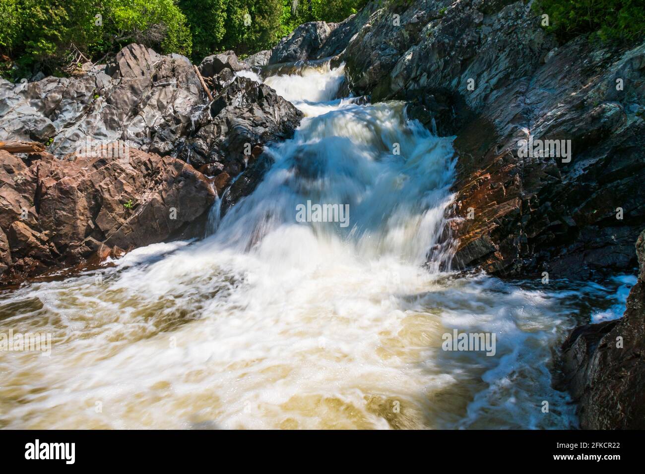 Chippewa Falls Algoma Ontario Canada im Sommer Stockfoto