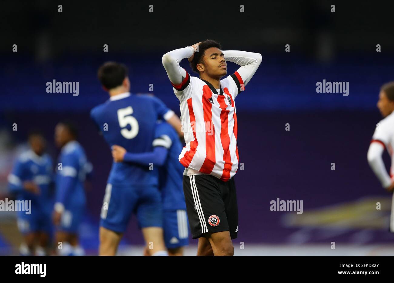 Ipswich, England, 30. April 2021. Während des englischen FA Youth Cup Spiels in der Portman Road, Ipswich. Bildnachweis sollte lauten: David Klein / Sportimage Kredit: Sportimage/Alamy Live News Stockfoto