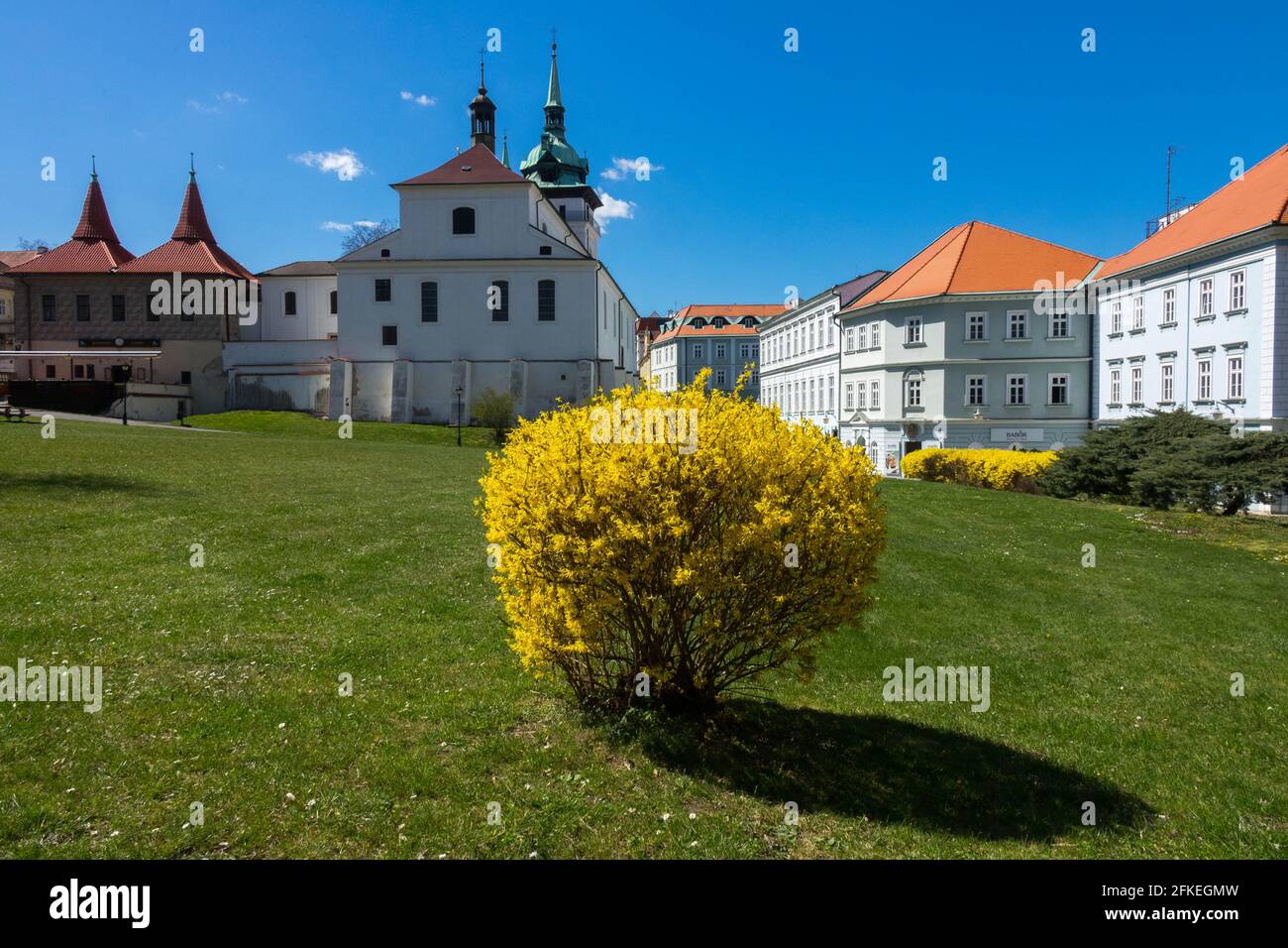 Teplice / Cechach Tschechische Republik Stockfoto