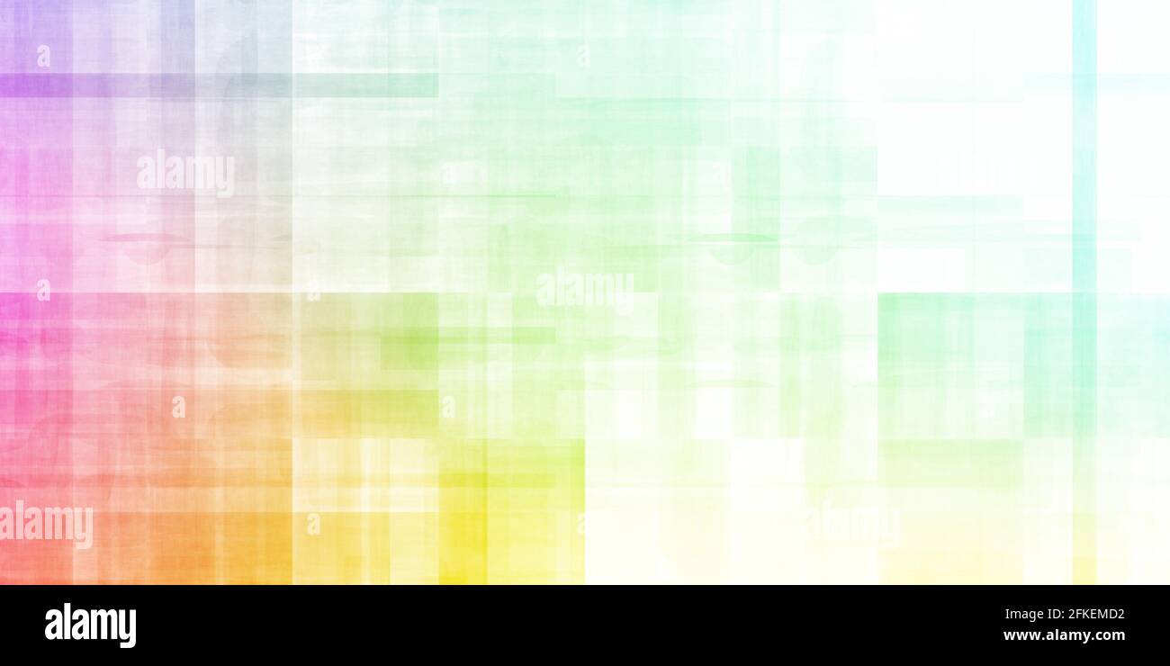 Abstrakte Linien Hintergrund mit bunten Farbverlauf Kombination Stockfoto