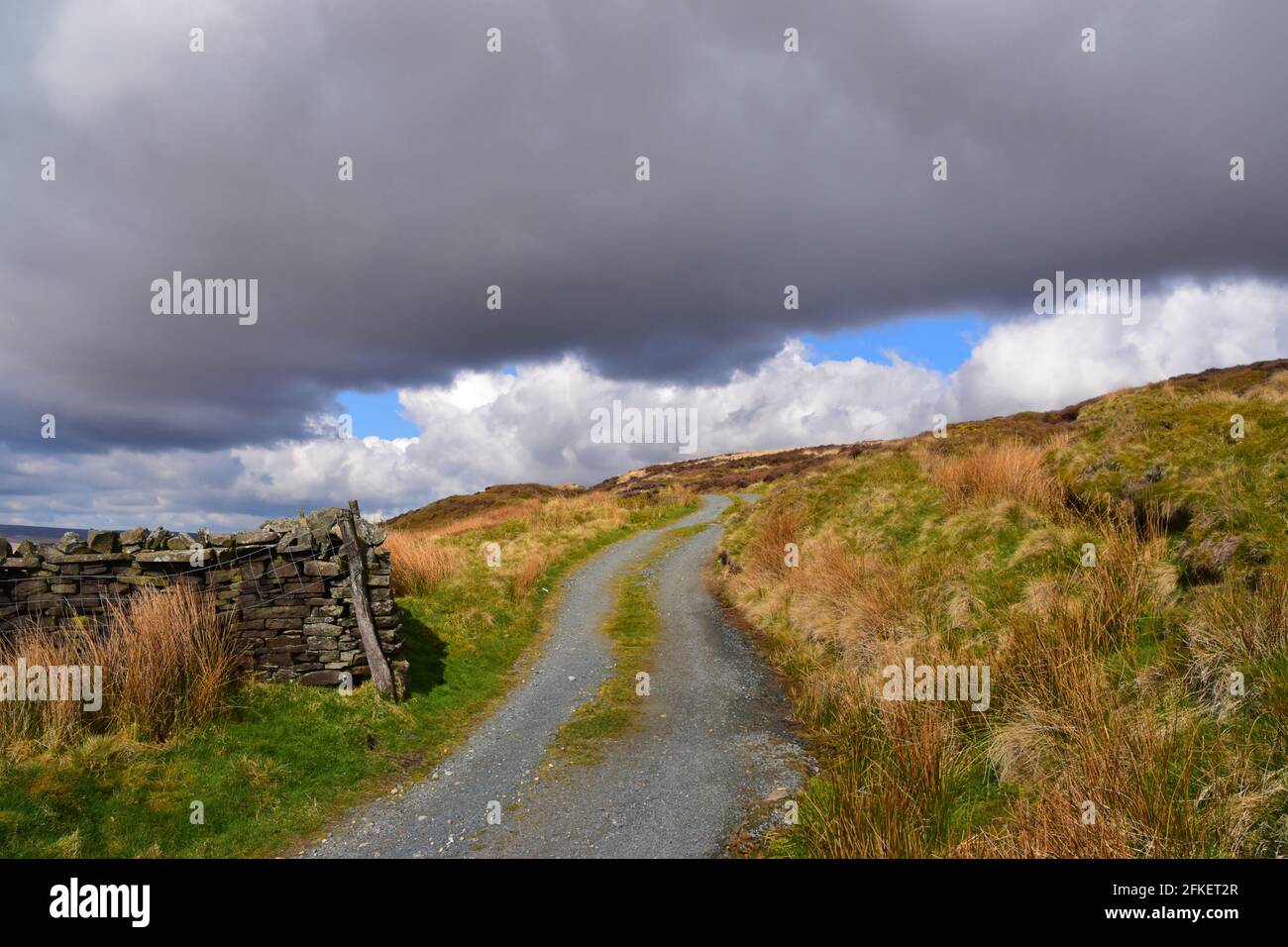 Wadsworth Moor, Walshaw, Pennines, West Yorkshire Stockfoto