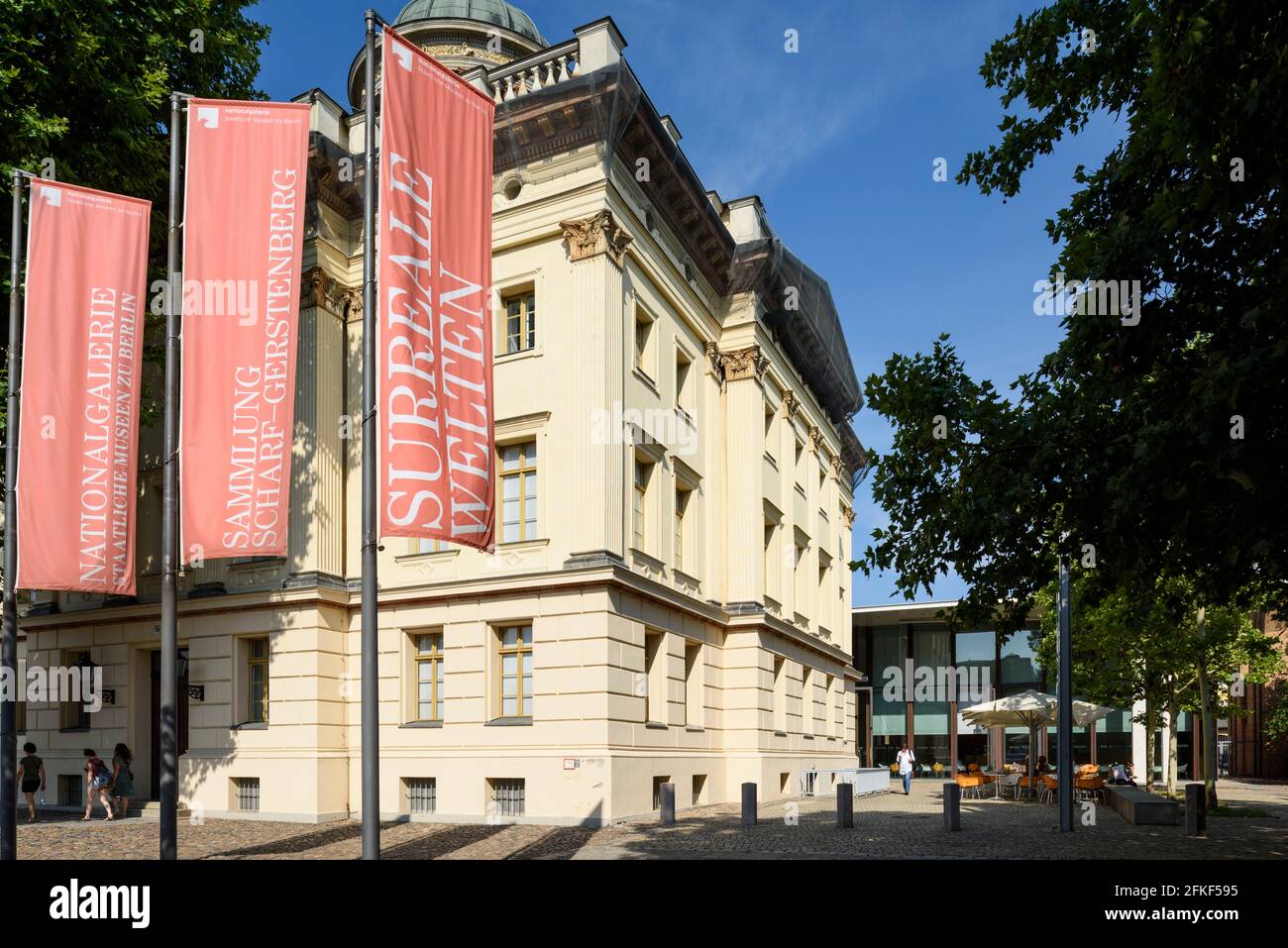 Berlin. Deutschland. Scharf-Gerstenberg Sammlung, untergebracht im Oststülergebäude, Schloßstraße, Charlottenburg. Stockfoto