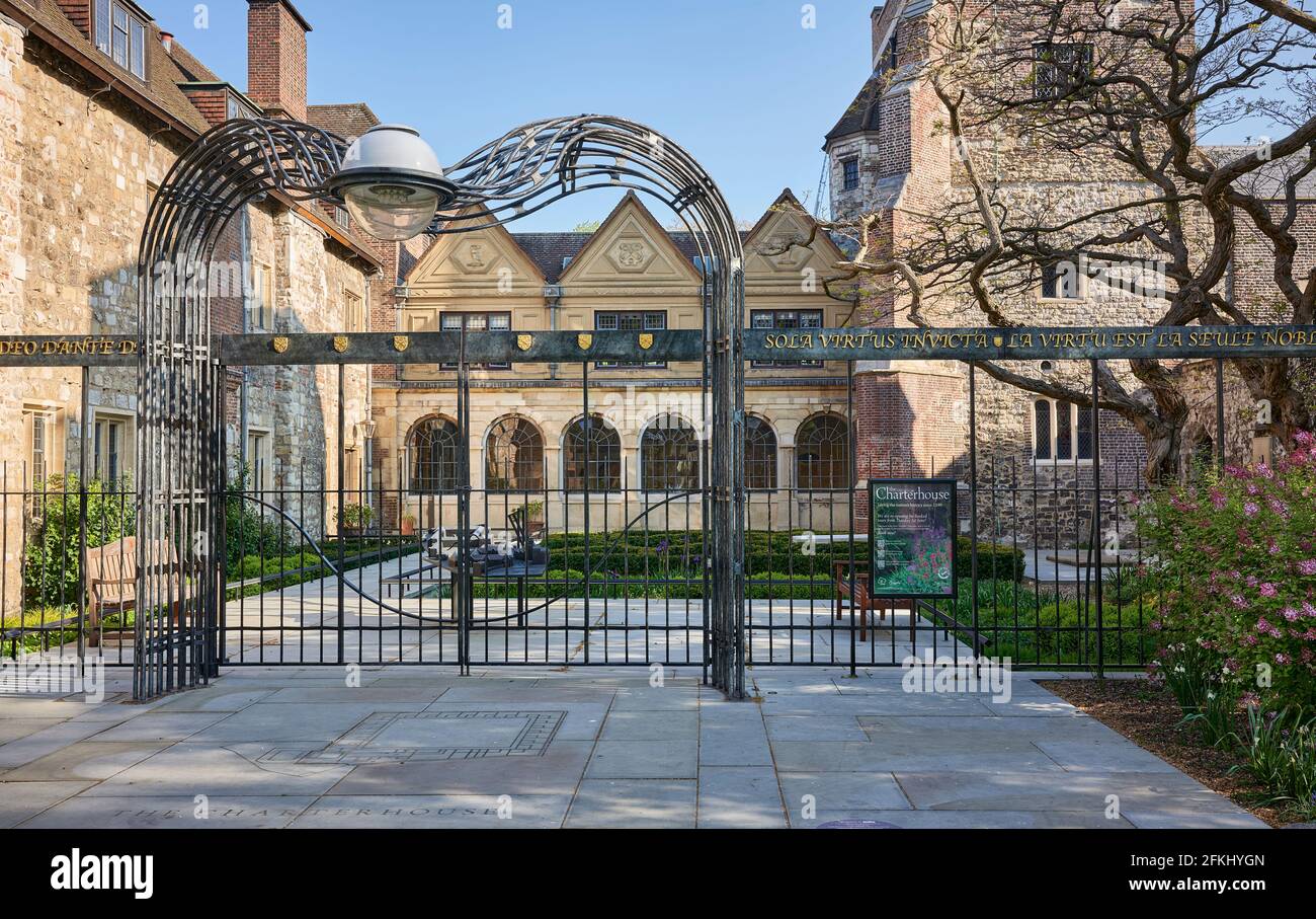 The Charterhouse, London Stockfoto