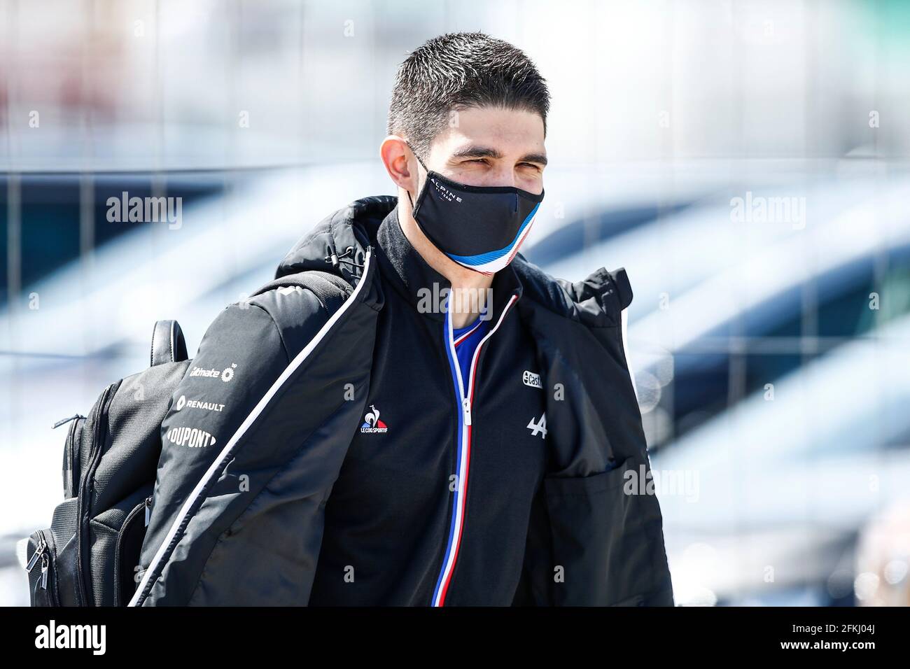 Portimao, Portugal. Mai 2021. Portimao, Portugal, 2. Mai 2021, Portimao, Portugal, 02/05/2021, OCON Esteban (Fra), Alpine F1 A521, Portrait während der Formel 1 Heineken Grande Prémio de Portugal 2021 vom 30. April bis 2. Mai 2021 auf dem Algarve International Circuit, in Portimao, Portugal - Foto Xavi Bonilla / DPPI Stockfoto