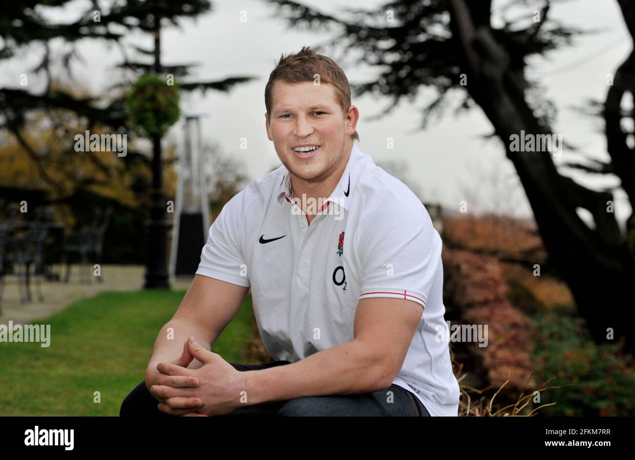 ENGLAND RUGBY-MANNSCHAFTSTRAINING IM PENNYHILL PARK HOTEL FÜR IHR SPIEL MIT NEUSEELAND. DYLAN HARTLEY. BILD DAVID ASHDOWN Stockfoto