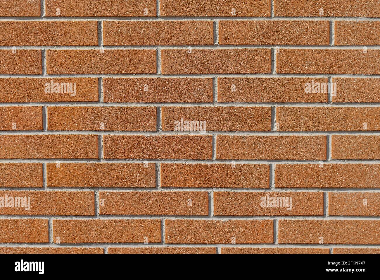 Nahaufnahme einer gemauerten Wand Stockfoto