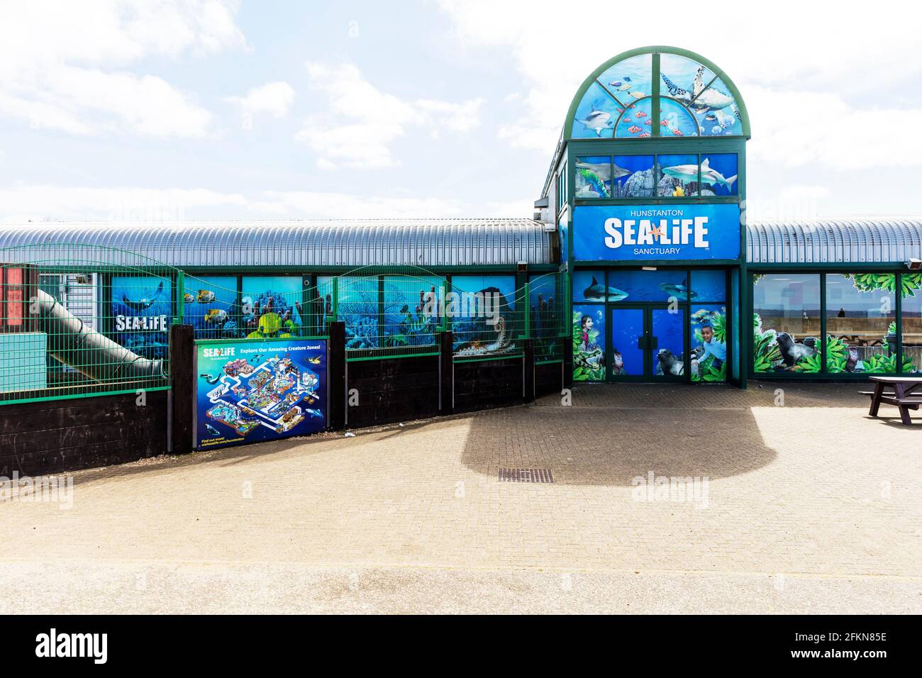 Hunstanton Sealife Centre, Norfolk, Großbritannien, England, Hunstanton Sea Life Centre, Hunstanton Sea Life Sanctuary, Sea Life Sanctuary, Hunstanton, Stadt Stockfoto