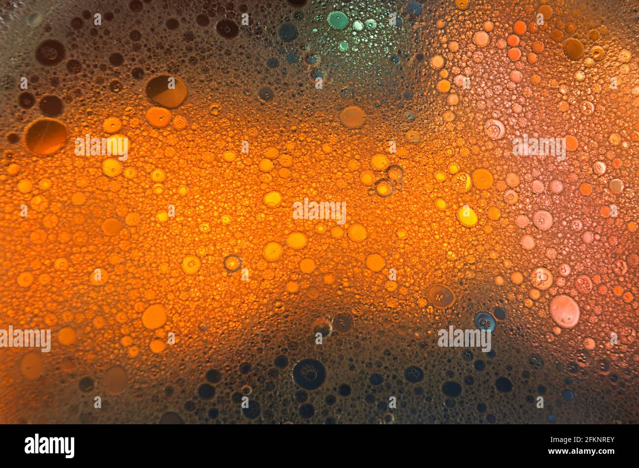 Orangefarbene Farben für Telefon- und Computertapeten. Stockfoto