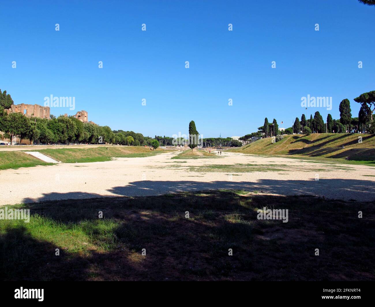 Circus - das alte Hippodrom, Rom, Italien Stockfoto