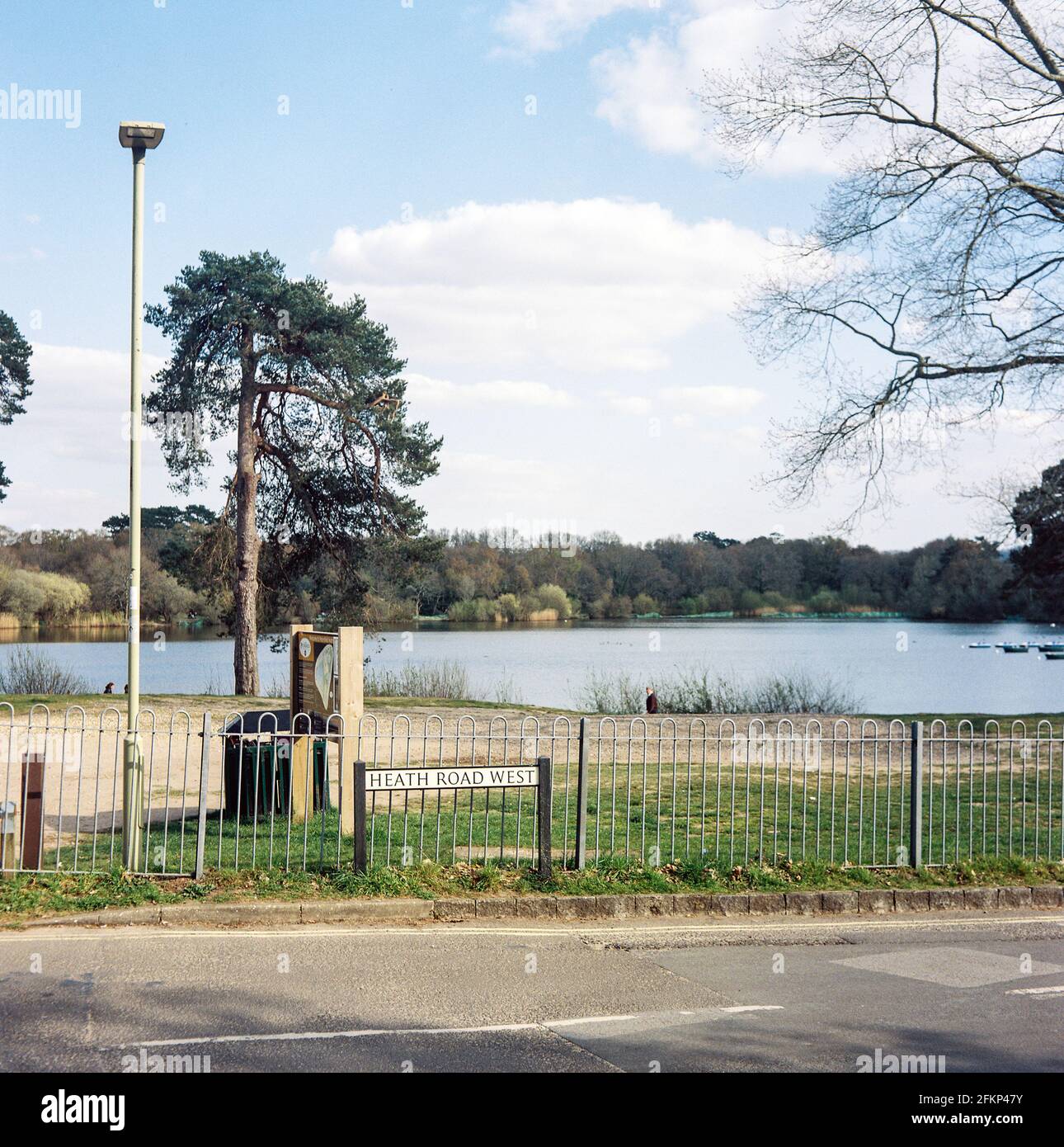 Petersfield Lake, Petersfield, Hampshire, England, Großbritannien. Stockfoto