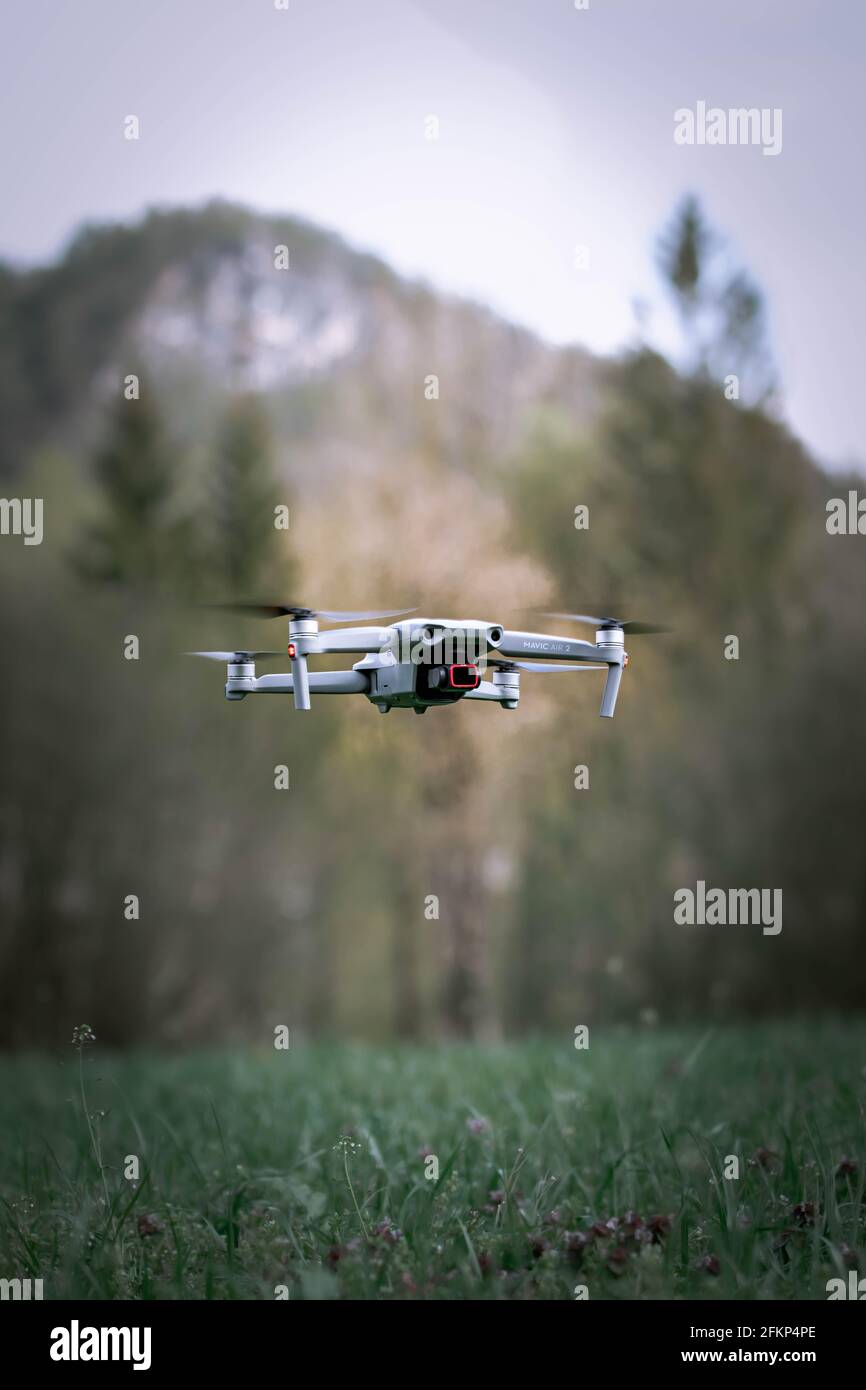 Fotos eines dji mavic Air 2 Stockfoto
