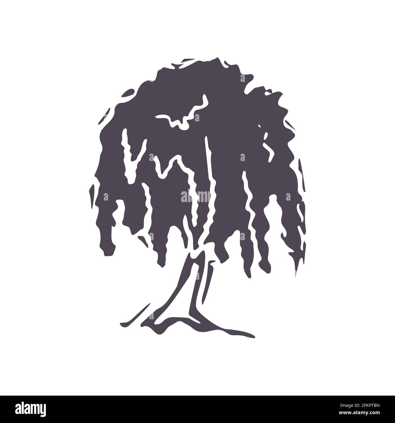 Linolschnitt Baum Stockfotos Und Bilder Kaufen Alamy