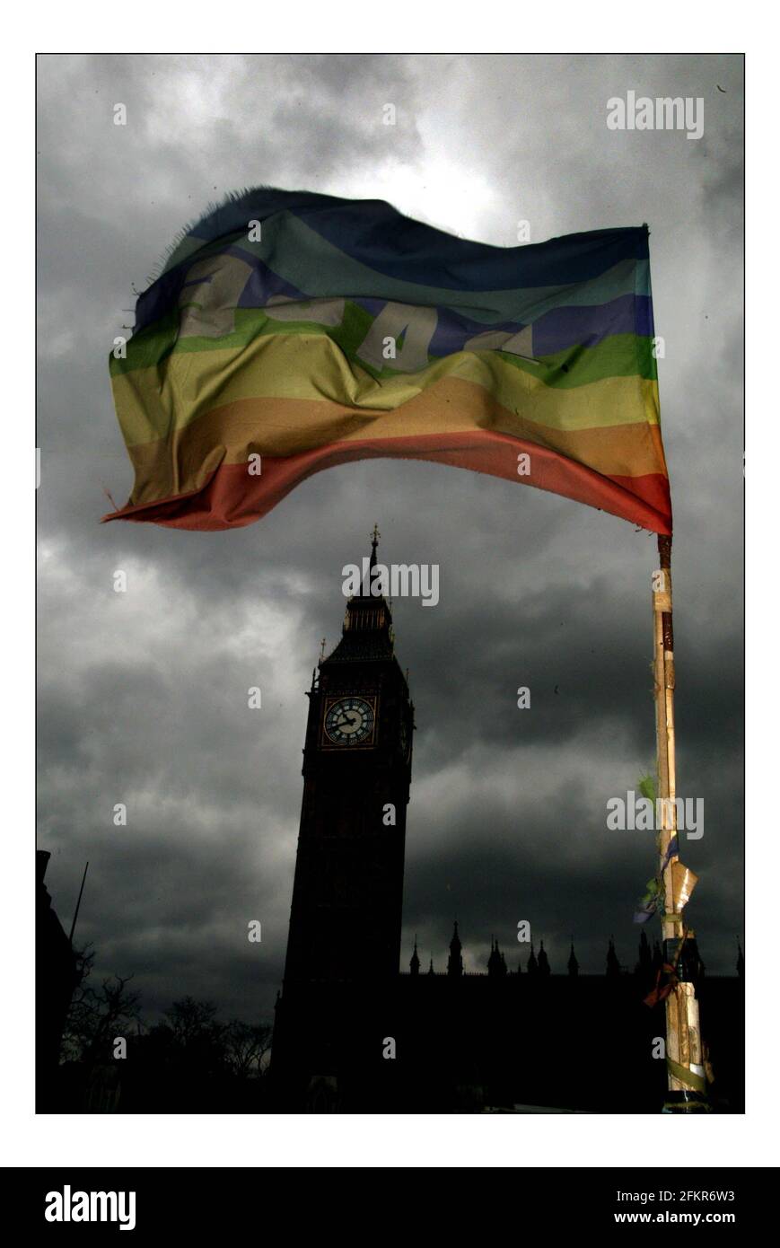 Das Unterhaus als Anti-Terrorismus-Gesetzgebung wird in diskutiert parlament in London.pic David Sandison 11/3/2004 Stockfoto