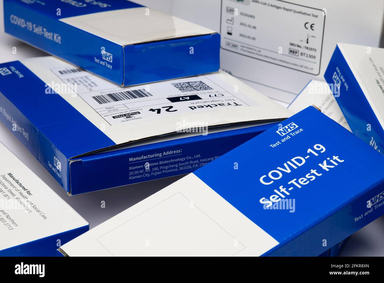 Uk nhs testkits Fotos und Bildmaterial in hoher Auflösung Alamy