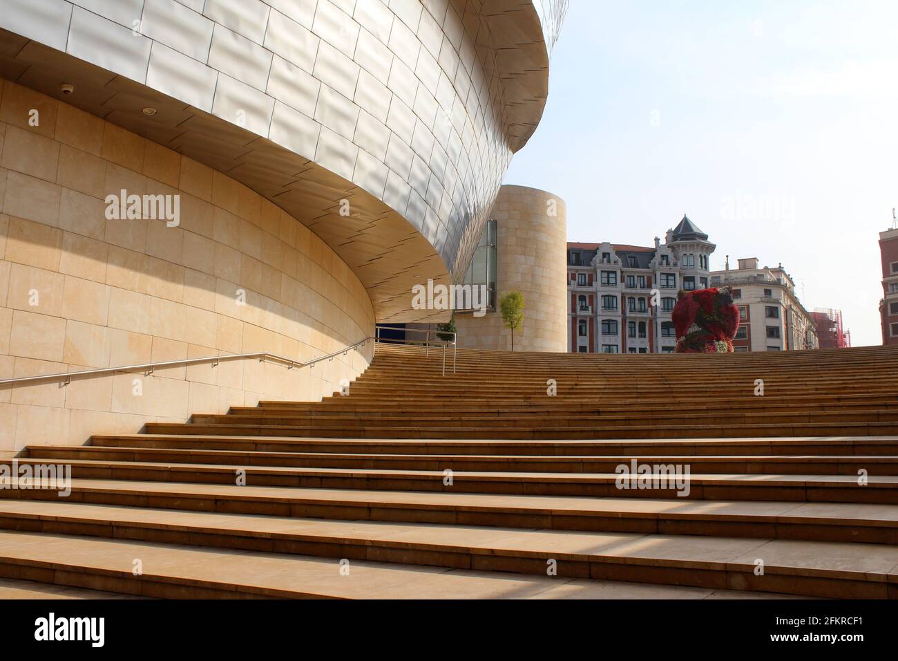 Guggenheim Museum in Bilbao, Spanien von Frank Gehry Stockfoto