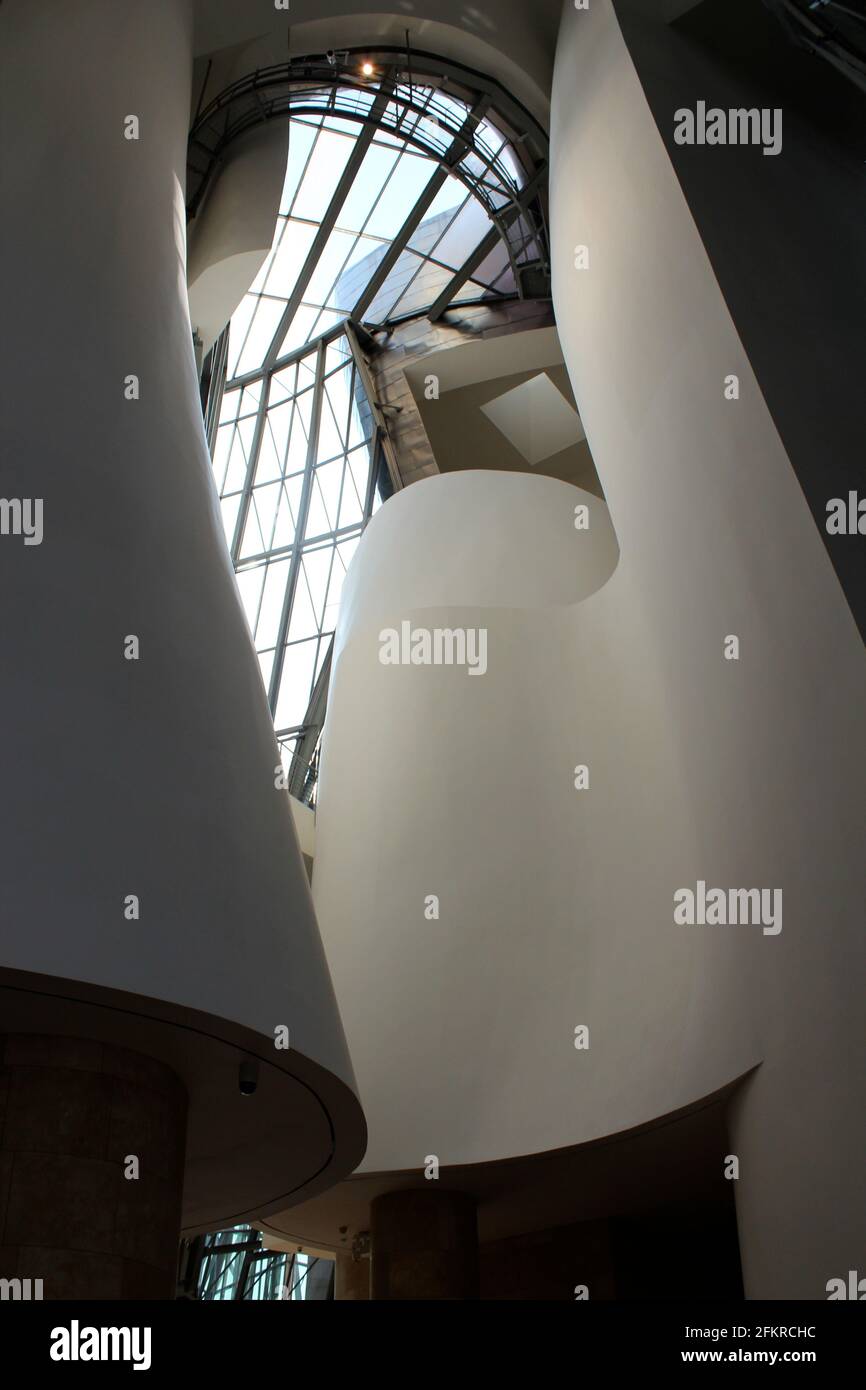 Guggenheim Museum in Bilbao, Spanien von Frank Gehry Stockfoto