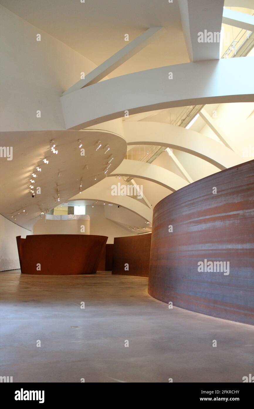 Guggenheim Museum in Bilbao, Spanien von Frank Gehry Stockfoto
