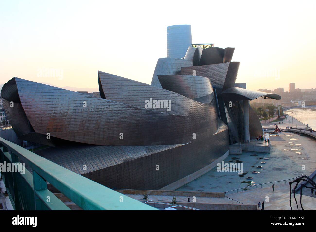 Guggenheim Museum in Bilbao, Spanien von Frank Gehry Stockfoto