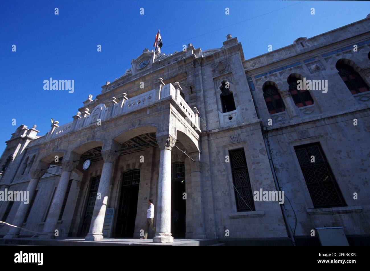 Al Hijaz Bahnhof, Damaskus, Syrien Stockfoto