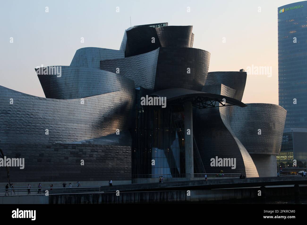 Guggenheim Museum in Bilbao, Spanien von Frank Gehry Stockfoto