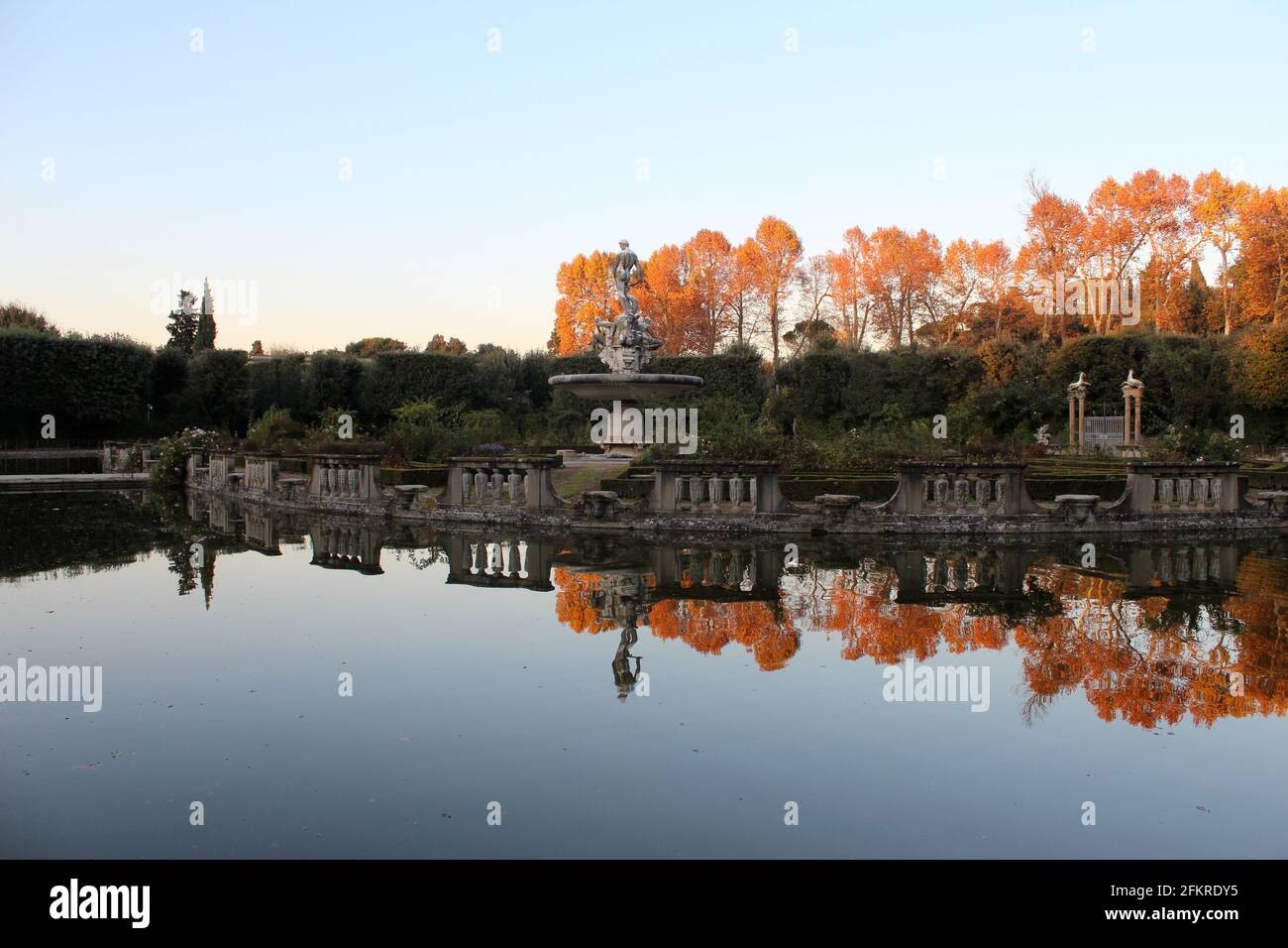 Boboli-Gärten in Florenz, Italien Stockfoto