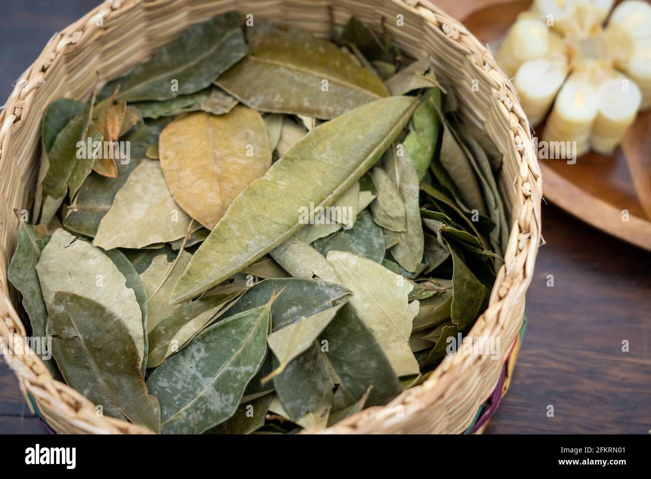 Gourmet-Picknick wird auf der Palccoyo Tour angeboten Stockfoto