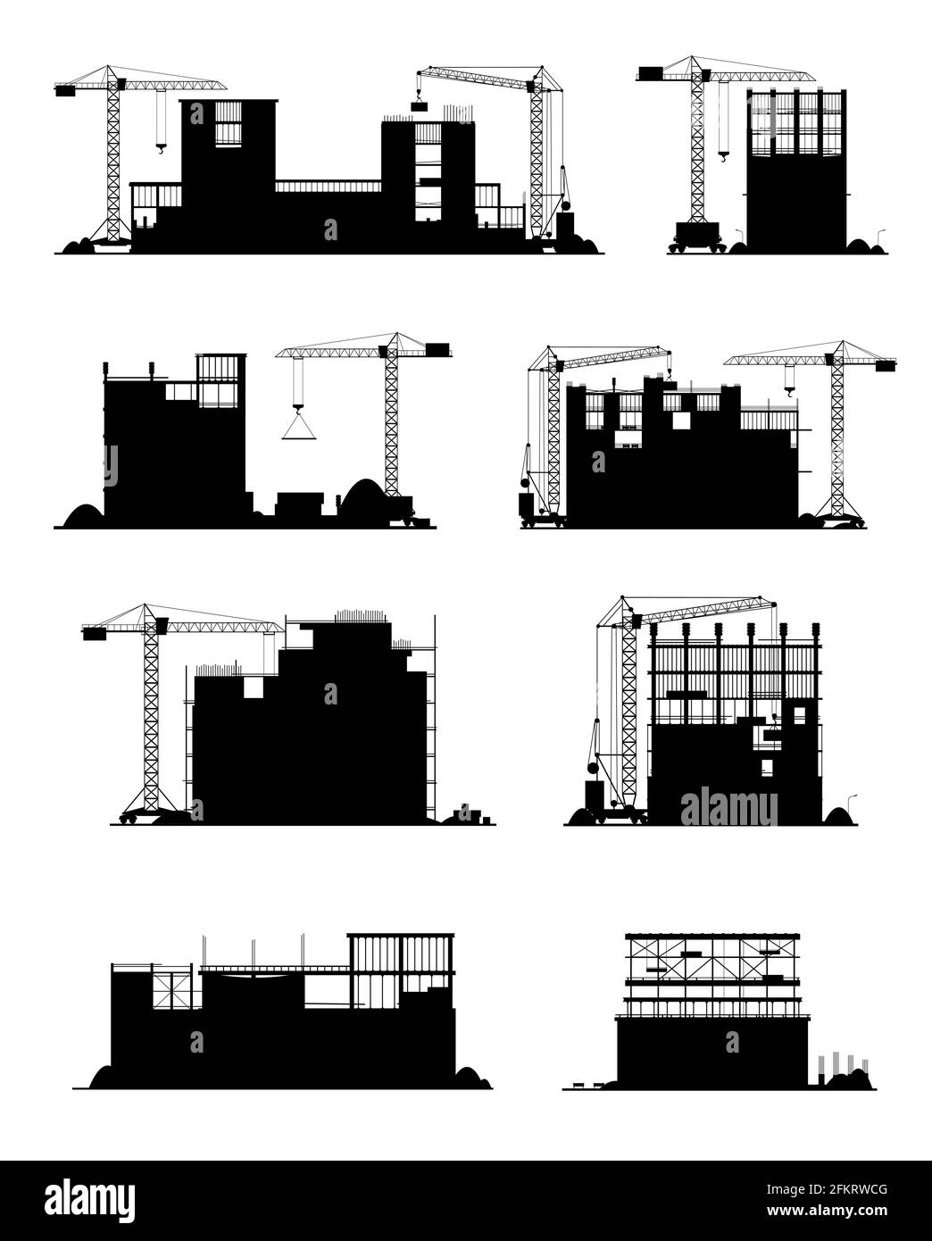 Falsework Stock Vektorgrafiken Kaufen Alamy