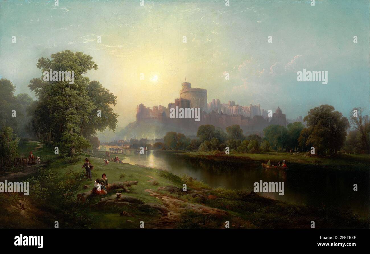 Windsor Castle (unbekannt) Stockfoto