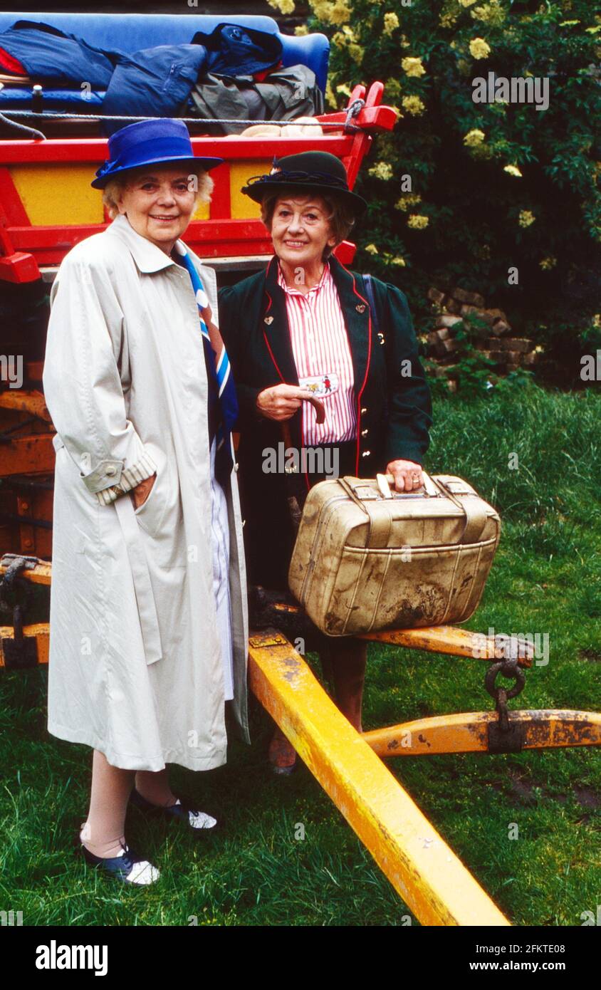 Campingpark, Fernsehfilm, Deutschland 1988, Darsteller: Heidi Kabel, Erni Singerl Stockfoto